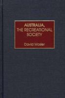 Australia, the recreational society