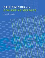 Fair division and collective welfare