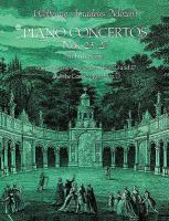 Piano concertos : nos. 23-27, in full score, with Mozart's cadenzas for nos. 23 and 27, and the Concert rondo in D, from the Breitkopf & Härtel complete works ed. /