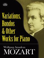 Variations, rondos, and other works for piano : from the Breitkopf & Härtel complete works edition /