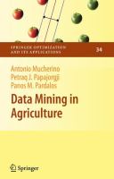 Data mining in agriculture