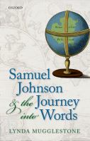 Samuel Johnson & the journey into words