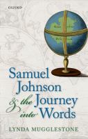 Samuel Johnson & the journey into words /