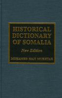 Historical dictionary of Somalia /