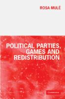 Political parties, games and redistribution /