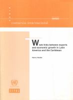 Weak links between exports and economic growth in Latin America and the Caribbean /