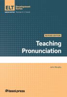 Teaching Pronunciation