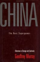 China : the next superpower : dilemmas in change and continuity /