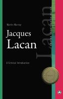 Jacques Lacan a critical introduction /