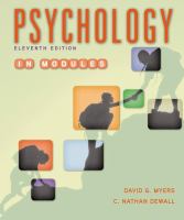 Psychology in modules /