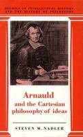 Arnauld and the Cartesian philosophy of ideas /