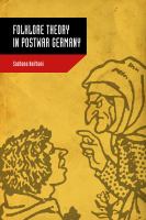 Folklore theory in postwar Germany /