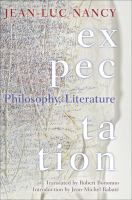 Expectation : Philosophy, Literature.