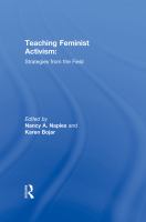 Teaching Feminist Activism : Strategies from the Field.