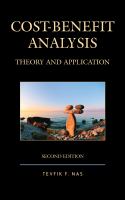 Cost-Benefit Analysis : Theory and Application.