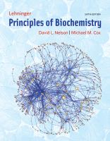 Lehninger principles of biochemistry /