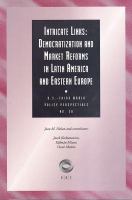 Intricate links : democratization and market reforms in Latin America and Eastern Europe /