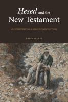 Ḥesed and the New Testament : an intertextual categorization study /