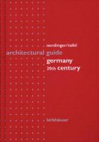 Architectural guide, Germany : 20th century /