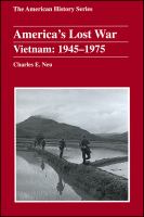 America's lost war : Vietnam, 1945-1975 /