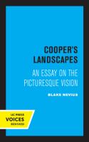 Cooper's Landscapes : an Essay on the Picturesque Vision.