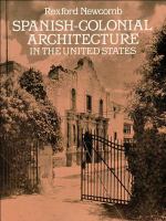Spanish-colonial architecture in the United States /
