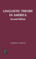 Linguistic theory in America /