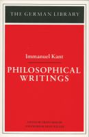 Philosophical writings /