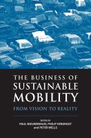 The Business of Sustainable Mobility : From Vision to Reality.