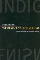 The origins of indigenism : human rights and the politics of identity /