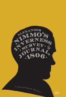 Alexander Nimmo's Inverness survey & journal, 1806 /