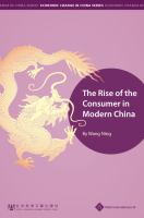 Rise of the Consumer in Modern China.