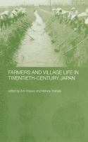 Farmers and Village Life in Japan.