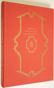 English Restoration bookbindings : Samuel Mearne and his contemporaries.