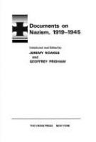 Documents on Nazism, 1919-1945 /