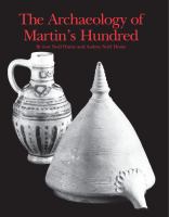 Archaeology of Martin's Hundred.