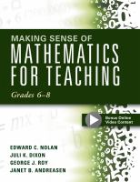 Making sense of mathematics for teaching grades 6-8 /