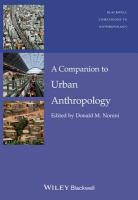 A Companion to Urban Anthropology.