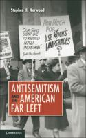 Antisemitism and the American far left /