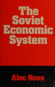 The Soviet economic system /