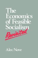 The economics of feasible socialism revisited /