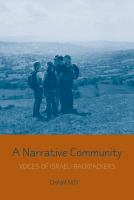 A narrative community voices of Israeli backpackers /