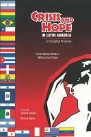 Crisis and hope in Latin America an evangelical perspective /