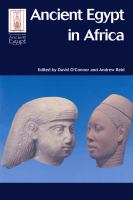 Ancient Egypt in Africa.