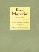 Raw material : producing pathology in Victorian culture /