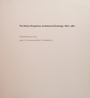 The Maine perspective : architectural drawings, 1800-1980 /