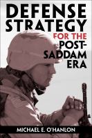 Defense strategy for the post-Saddam era /