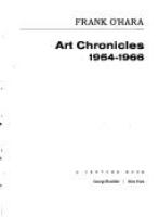 Art chronicles, 1954-1966 /