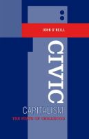 Civic capitalism : the state of childhood /