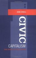 Civic capitalism : the state of childhood /